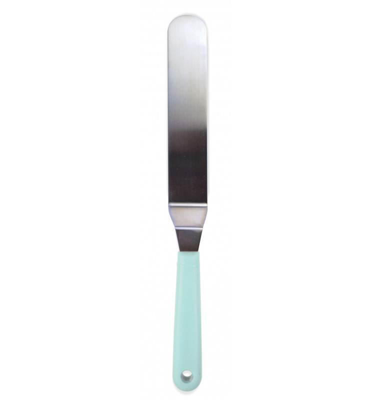 Petite spatule coudée inox