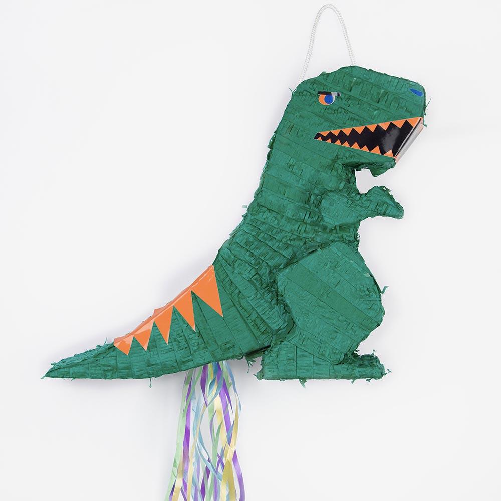 Piñata dinosaure + bâton - Multicolore - Kiabi - 29.90€