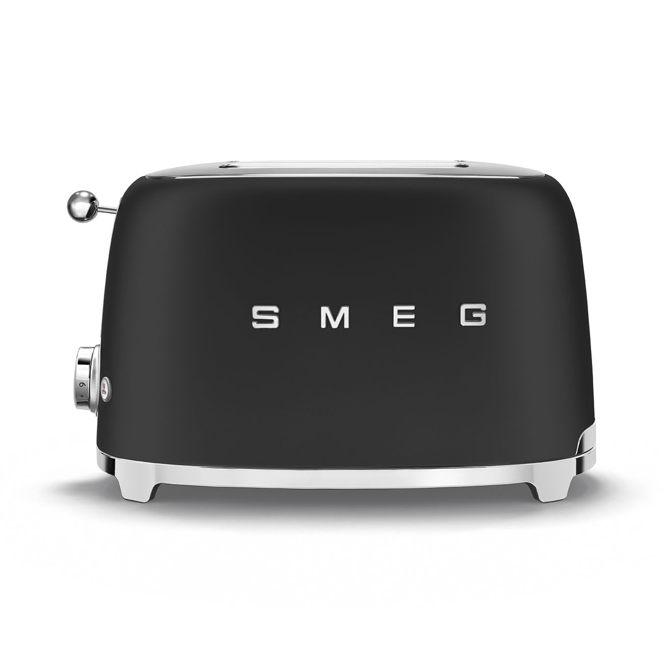 SMEG - Toaster/Grille-pain - TSF01BLMEU - Années 50 - Noir Mat