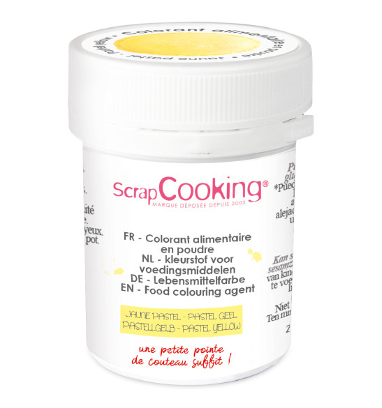 Bracconi - Colorant Alimentaire Poudre Corail - Scrapcooking