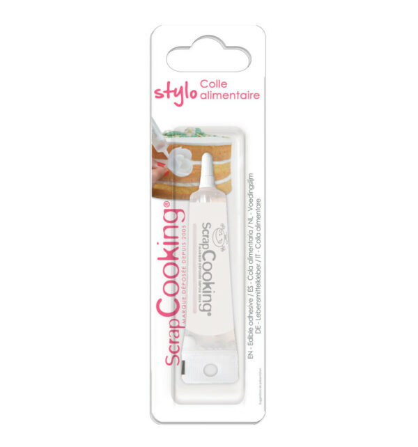 SCRAPCOOKING - STYLO PINCEAU COLLE ALIMENTAIRE 2ML - Bracconi