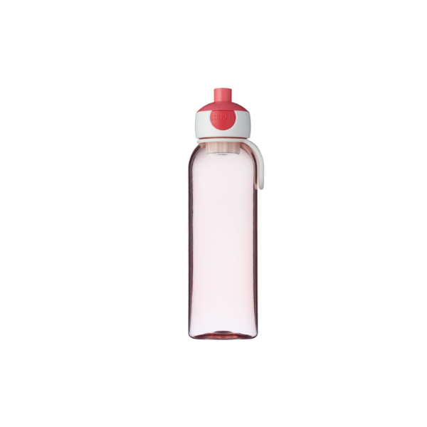 mepal water bottle flip up campus 500 ml pink